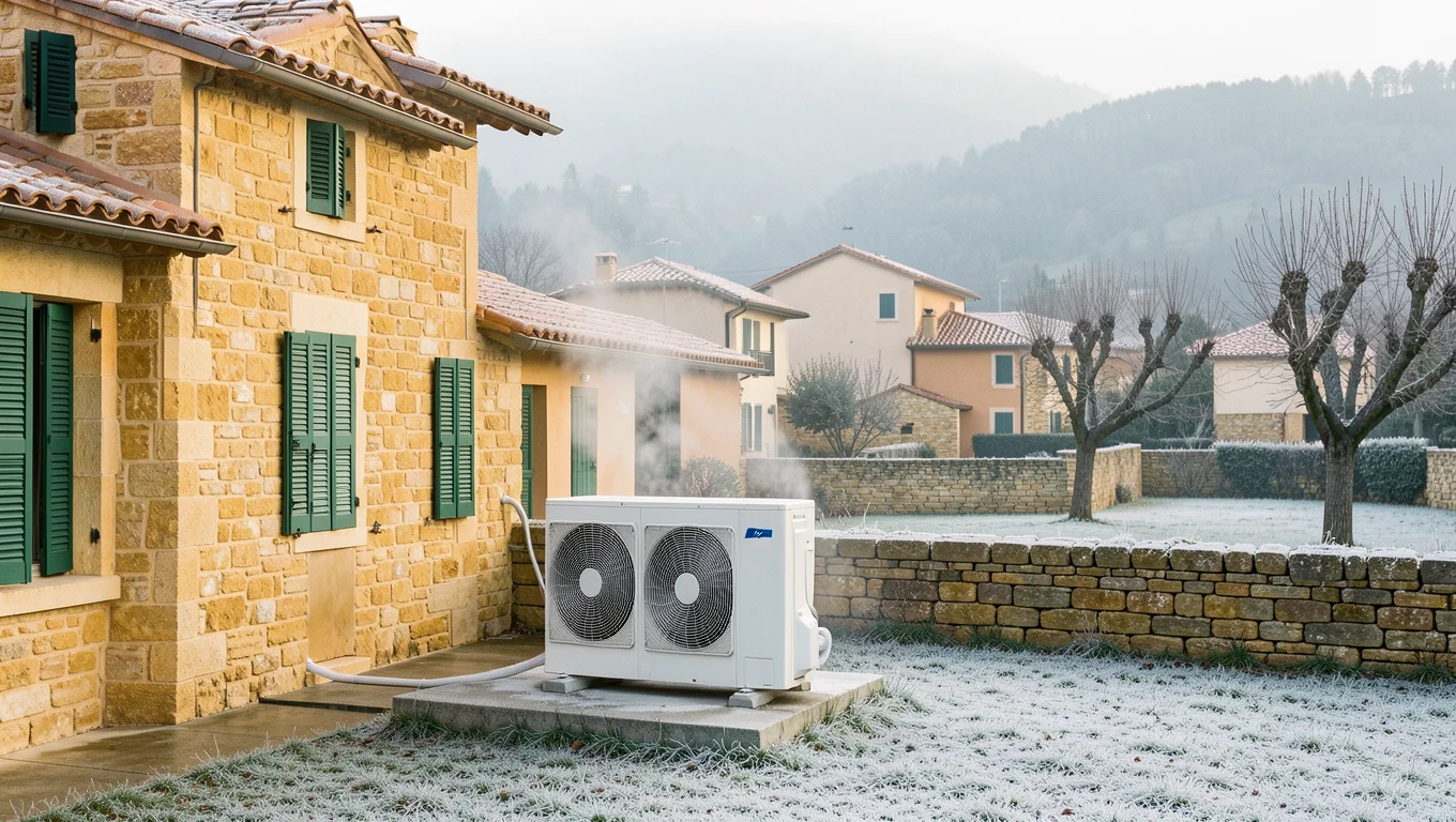Aérothermie : comment une pompe à chaleur chauffe-t-elle avec l'air extérieur, même en hiver lyonnais ?