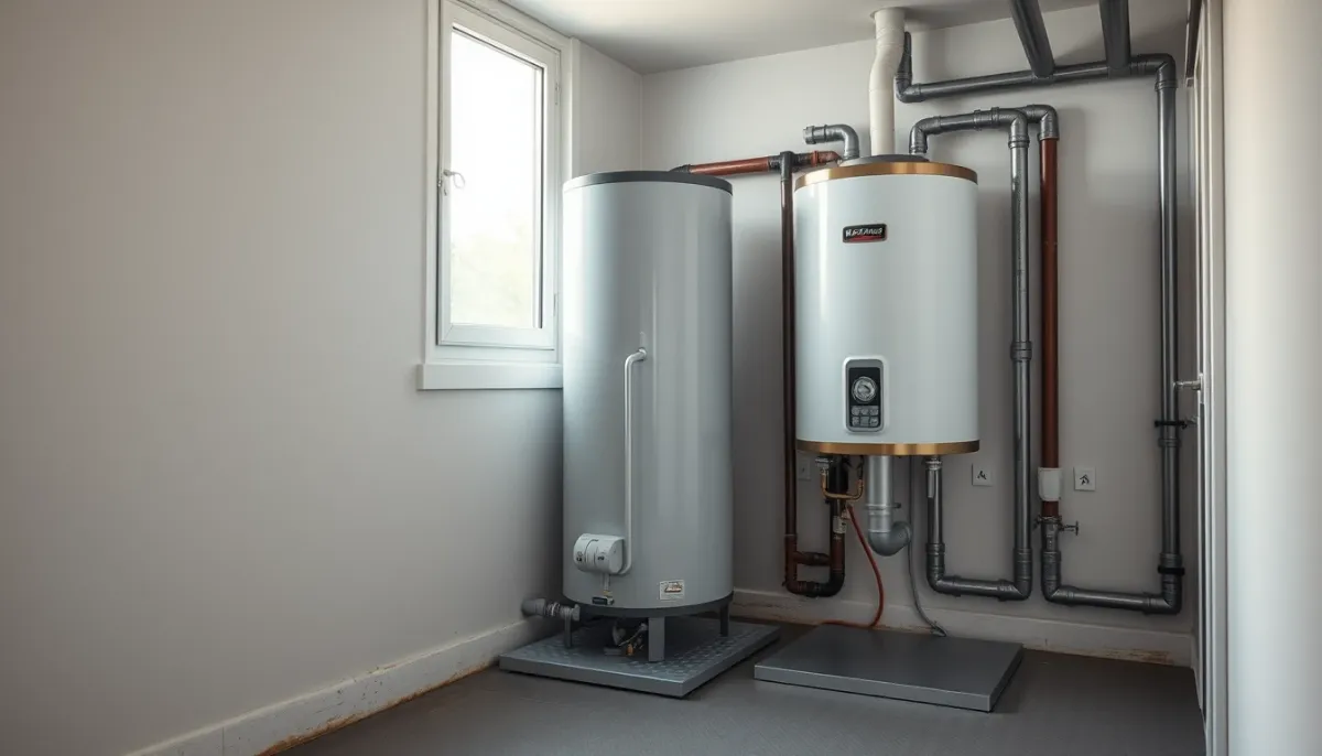 Chauffe-eau thermodynamique installé dans un garage ventilé loin des chambres