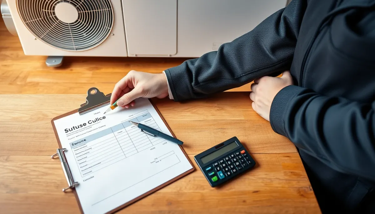 Devis et calculs pour l'installation d'une pompe à chaleur Panasonic Aquarea
