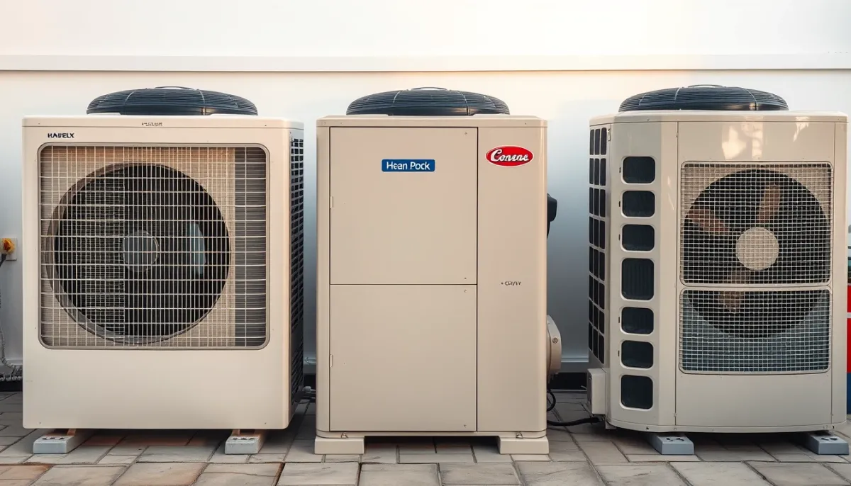Comparatif de trois pompes à chaleur : Panasonic Aquarea, Daikin Altherma et Mitsubishi Ecodan